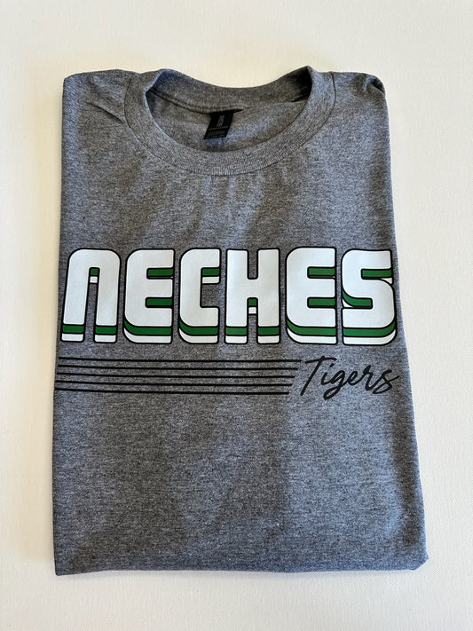 Neches Tigers Retro Line Spirit Tee