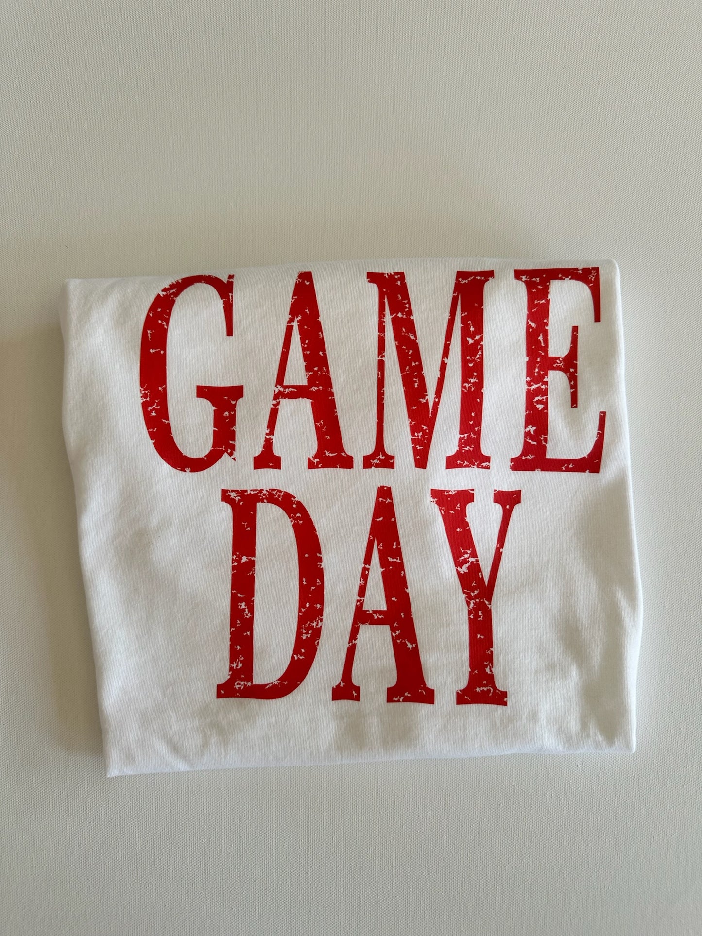 Distressed Game Day Spirit Tee
