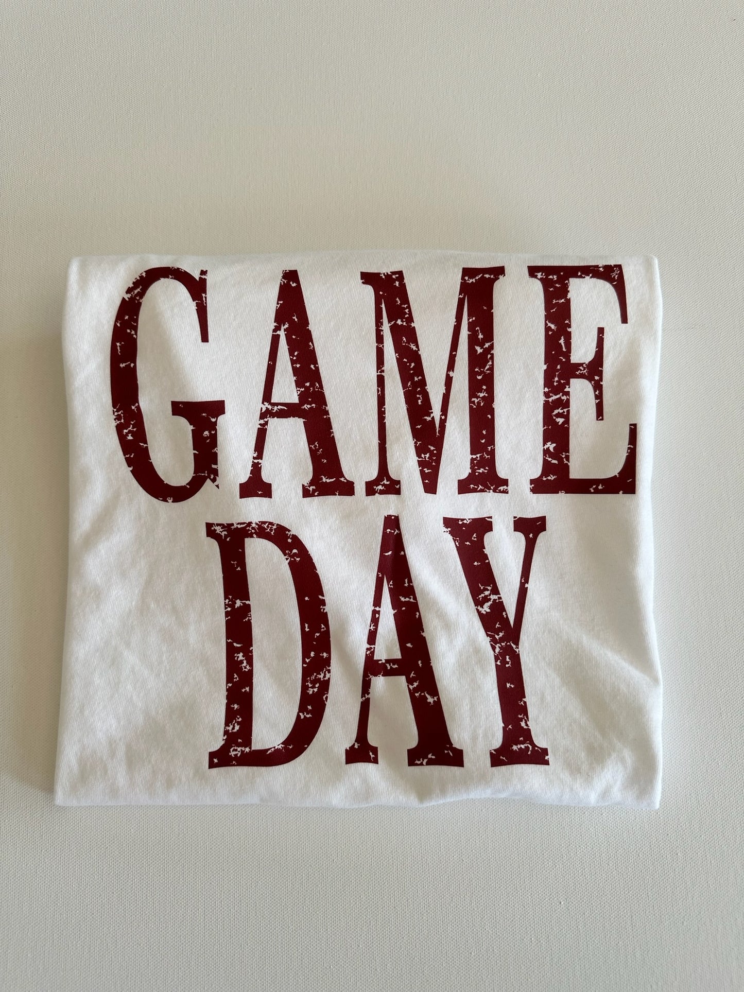 Distressed Game Day Spirit Tee