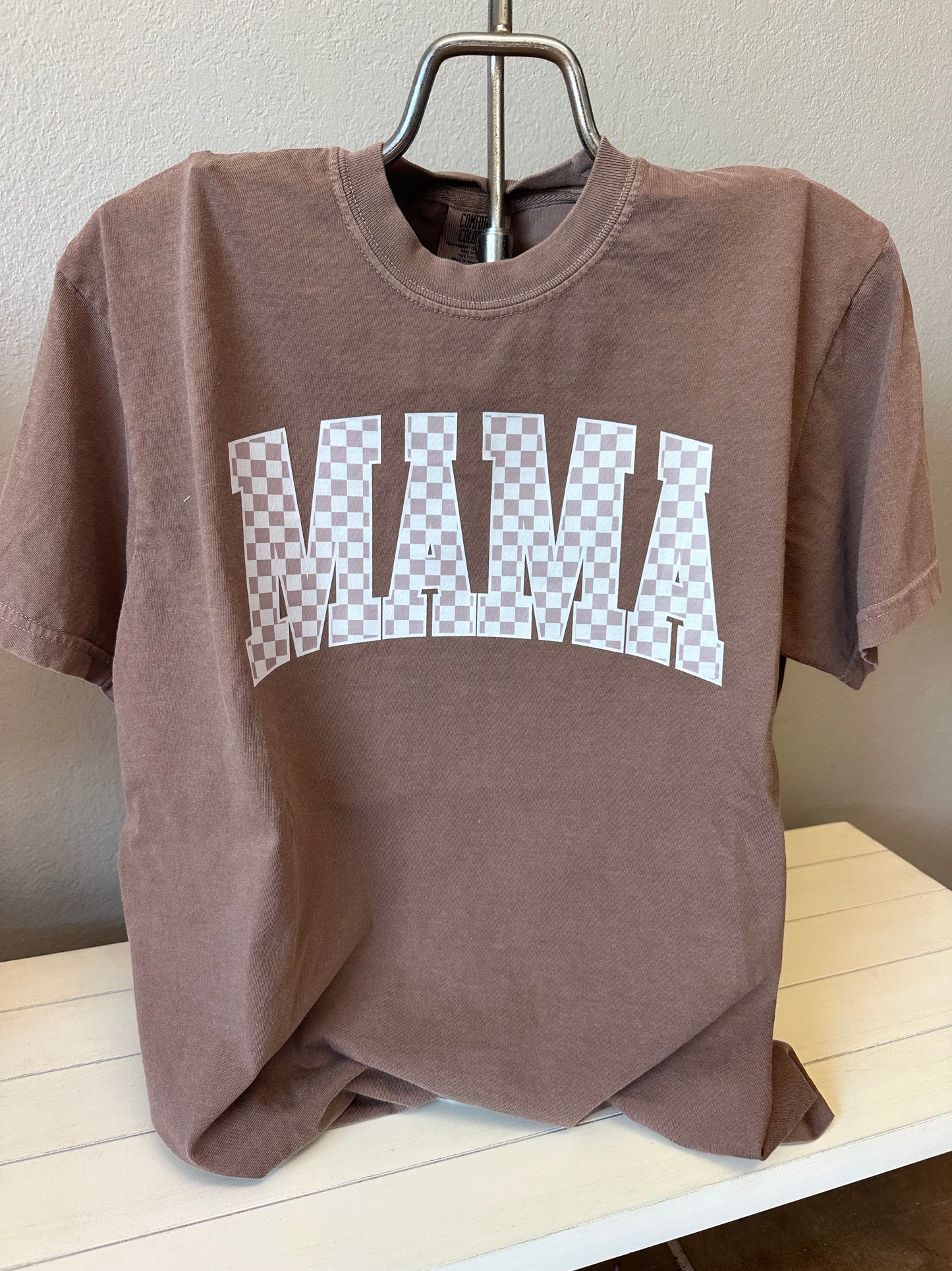 Checkered Mama-Graphic Tee
