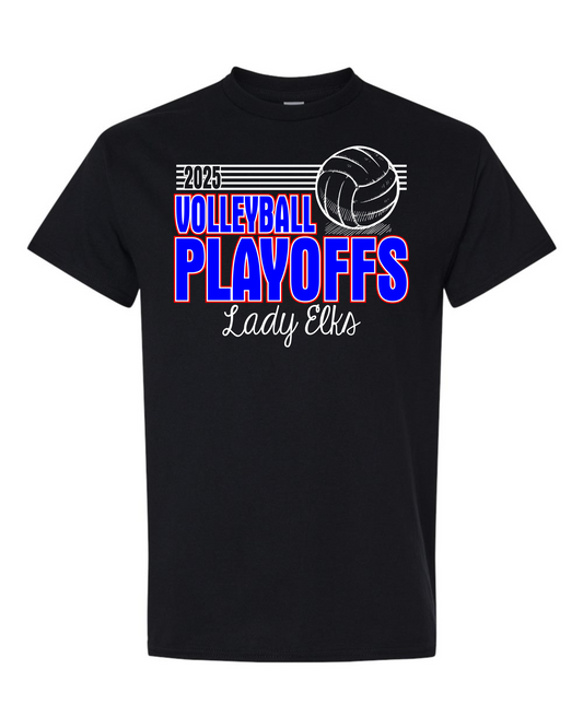 Elkhart Volleyball Playoffs 2025-Short Sleeve T-shirt