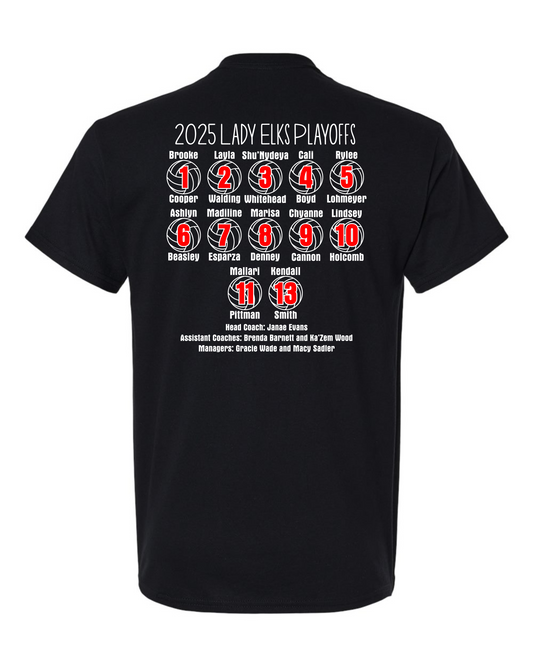 Elkhart Volleyball Playoffs 2025-Short Sleeve T-shirt