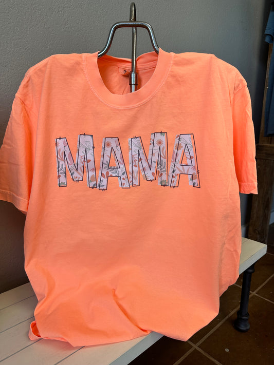 Floral Mama-Graphic Tee