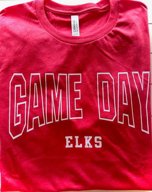 Elkhart Elks Curved Game Day Spirit Tee