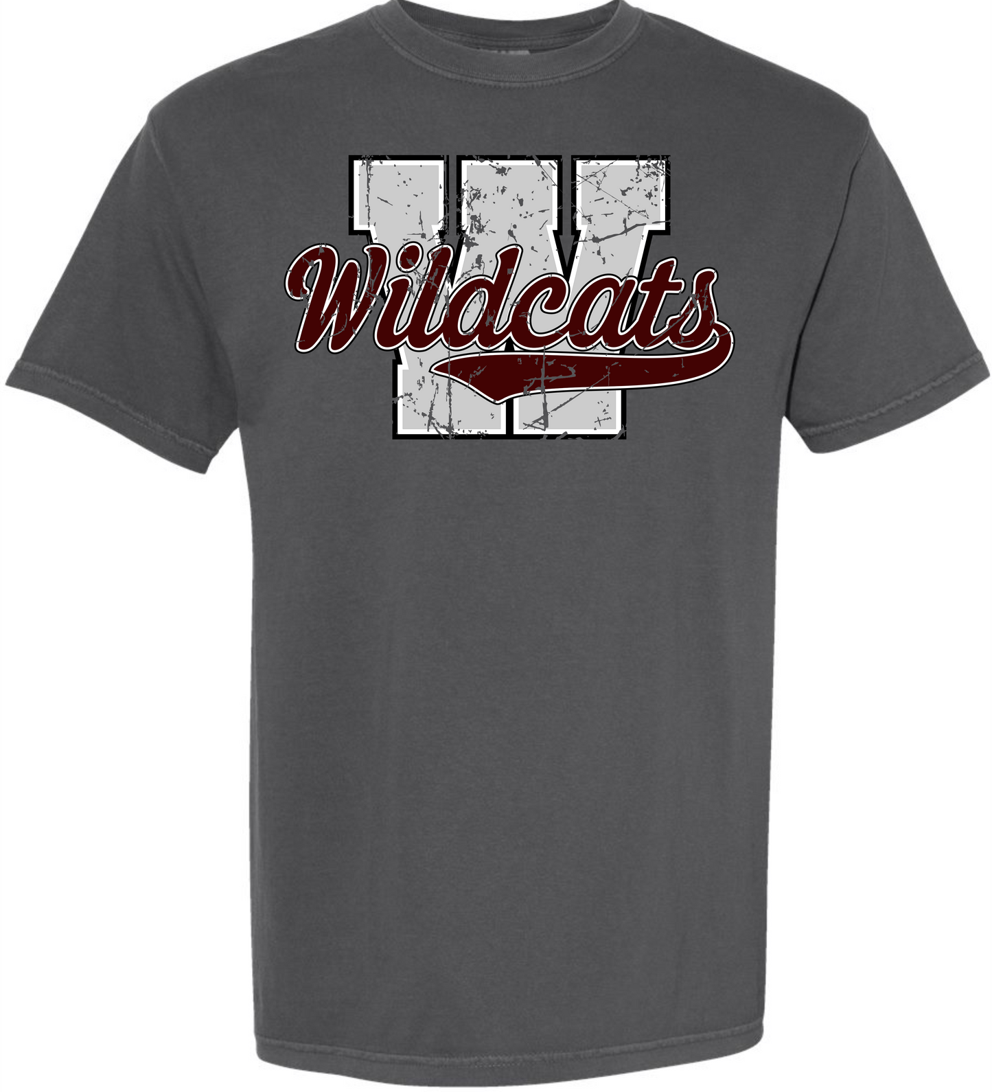 Unisex Initial Spirit Graphic Tee - Palestine Wildcats