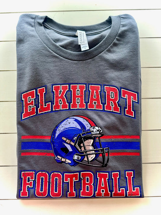 Elkhart Elks Vintage Football Spirit Tee