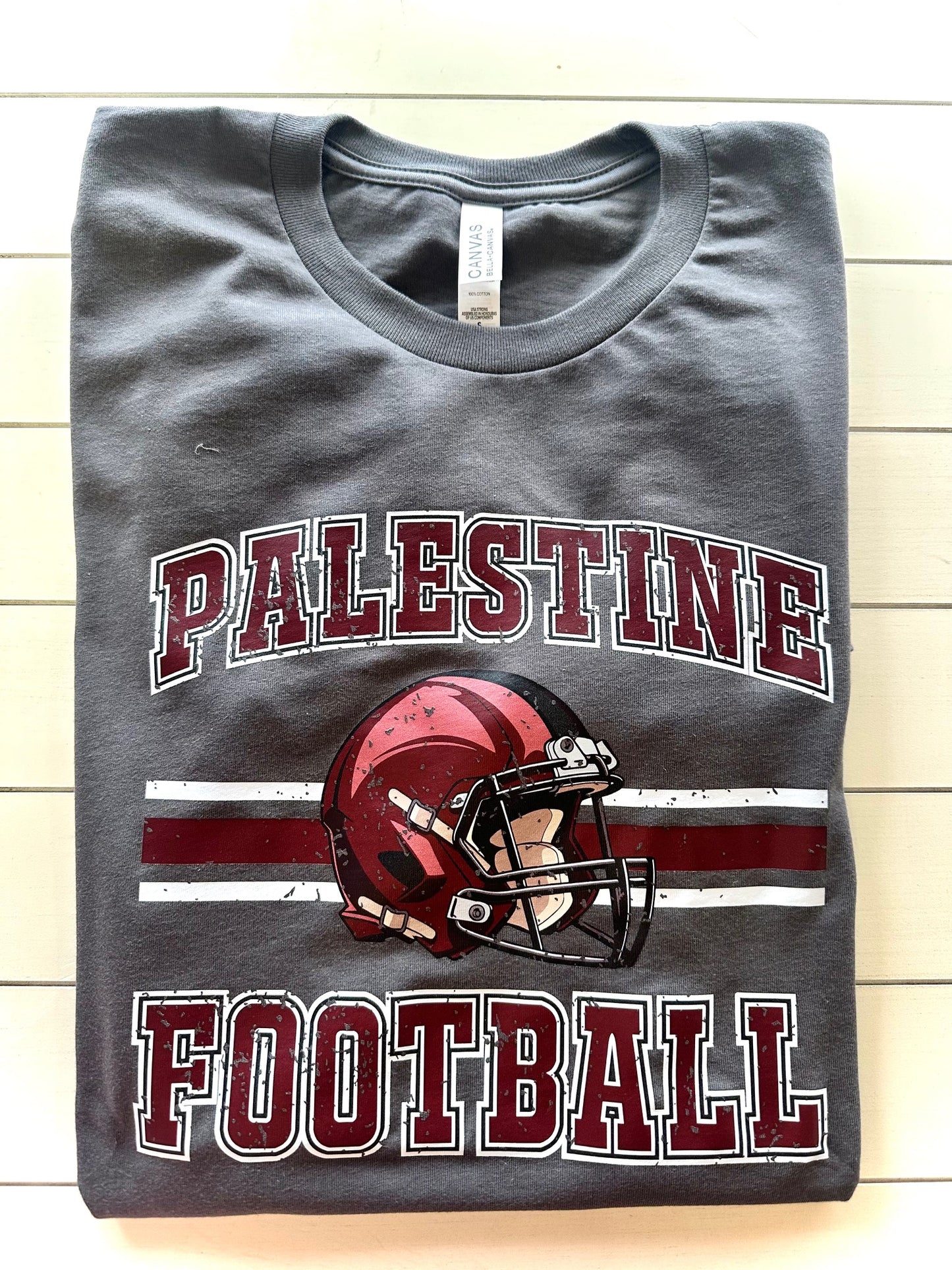 Palestine Wildcats Vintage Football Spirit Tee
