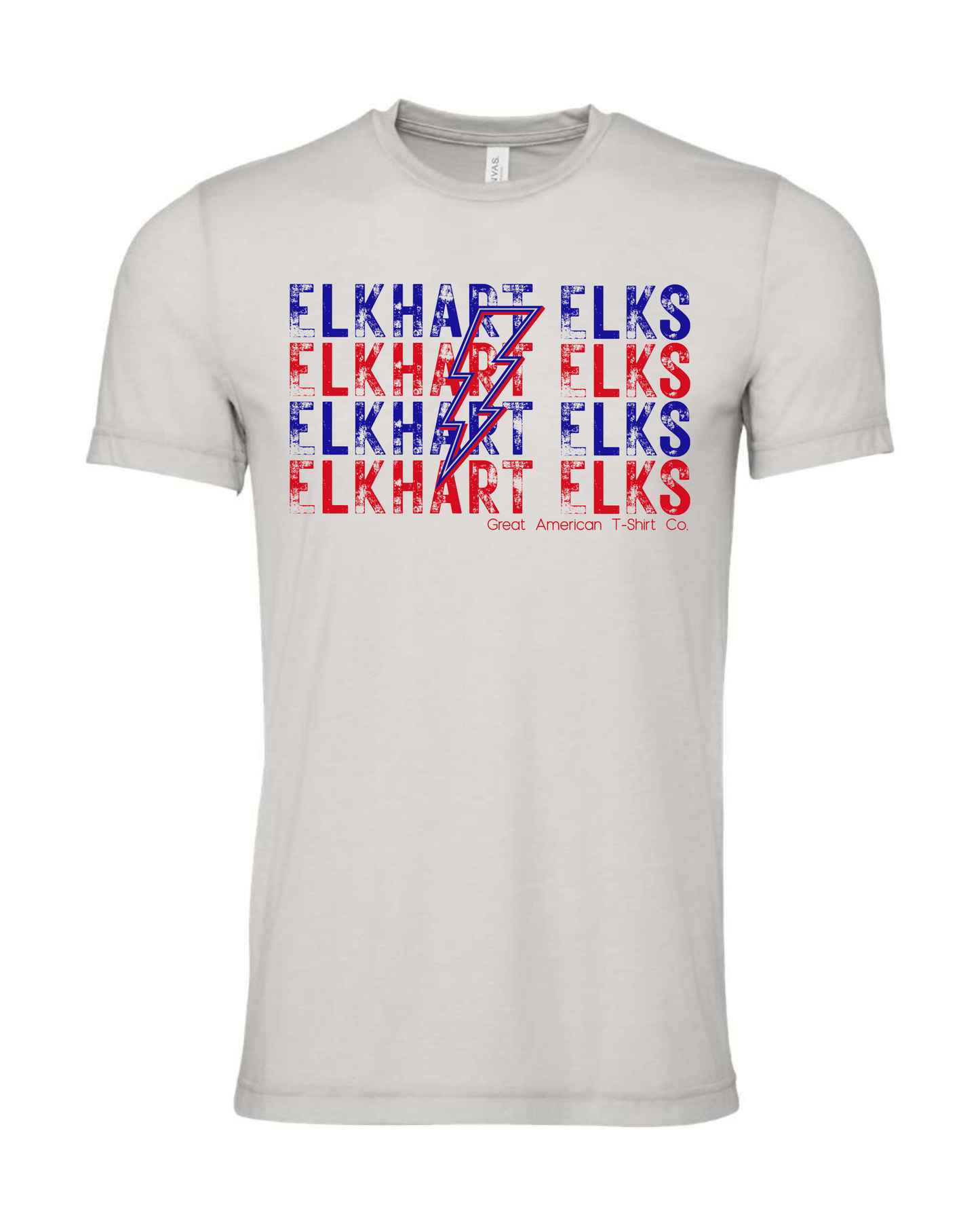Elkhart Elks Lightning Bolt Spirit Graphic Tee