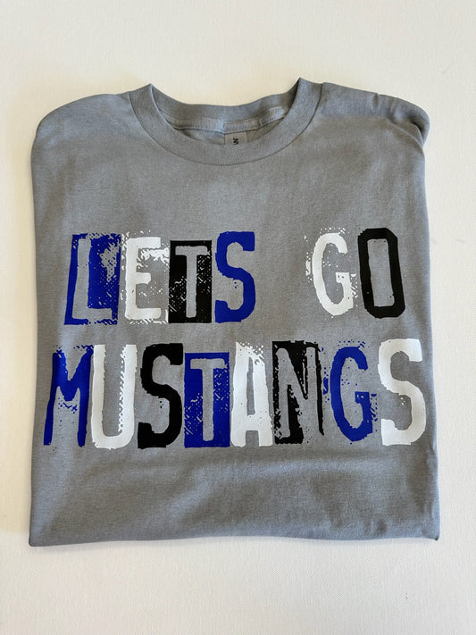 Slocum Mustangs Ink Stamp Spirit Tee