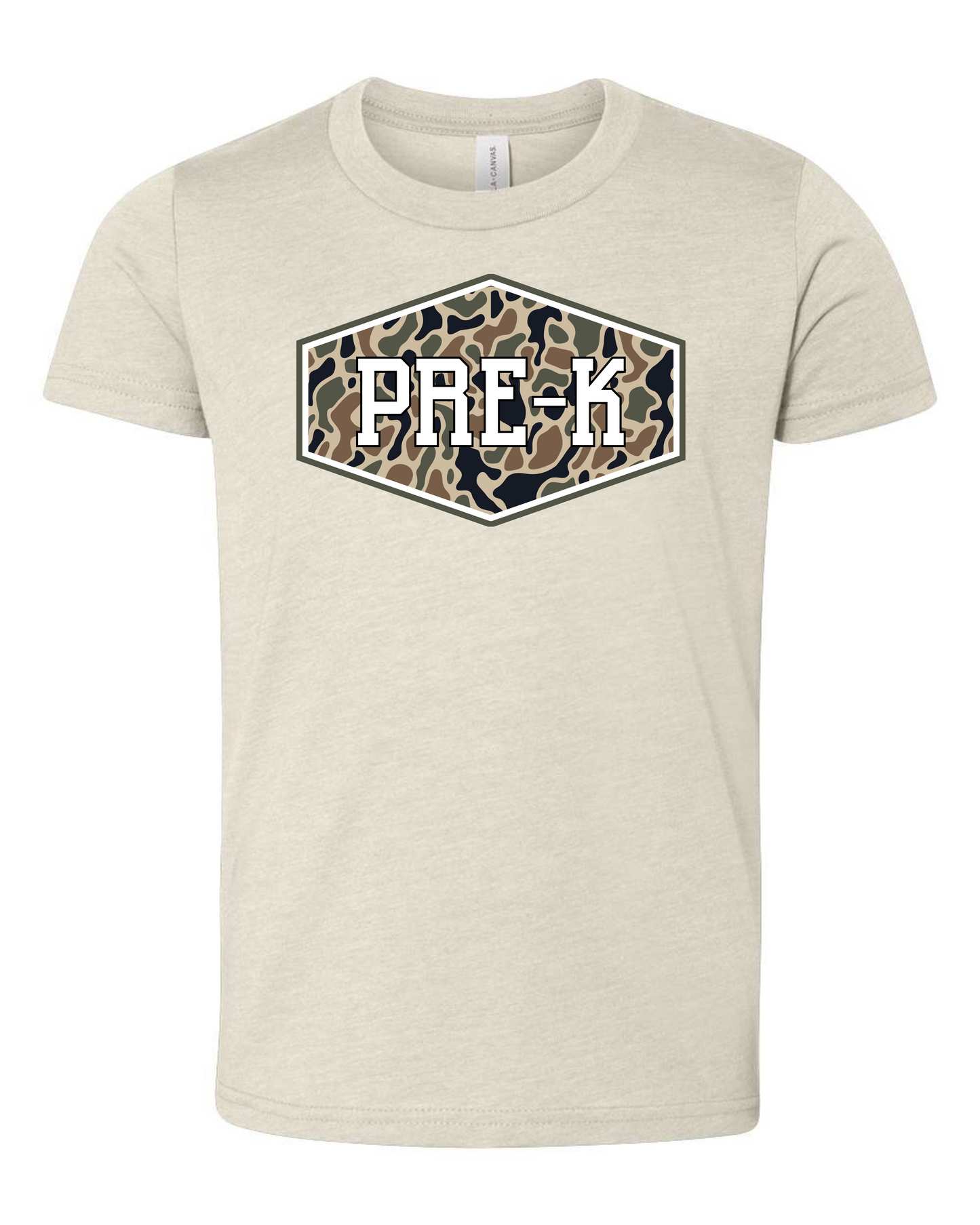 Camo Grade - Pre-K to 4th Graphic Tee