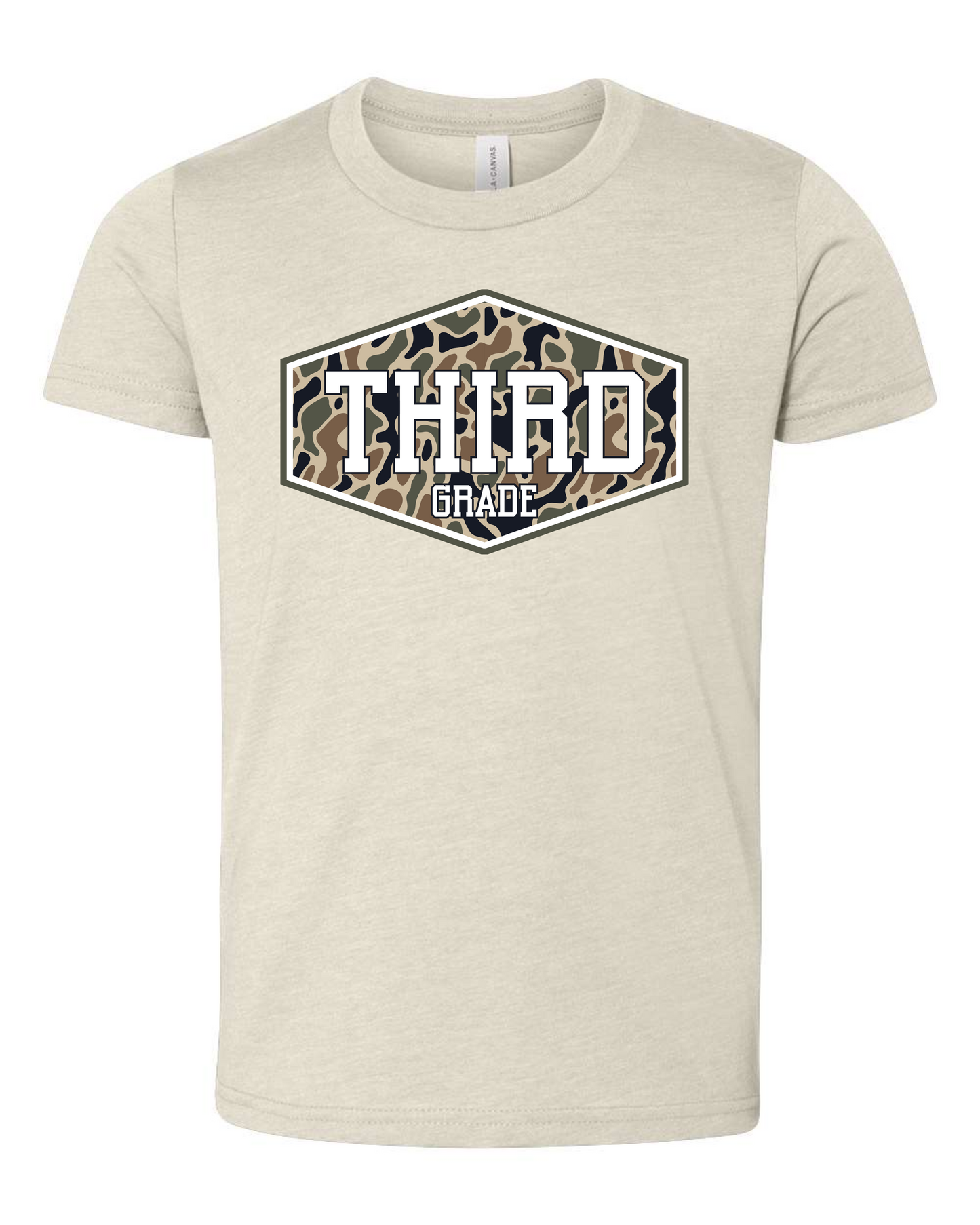 Camo Grade - Pre-K to 4th Graphic Tee