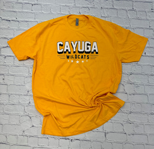 Cayuga Wildcats Unisex School Spirit Graphic Tee