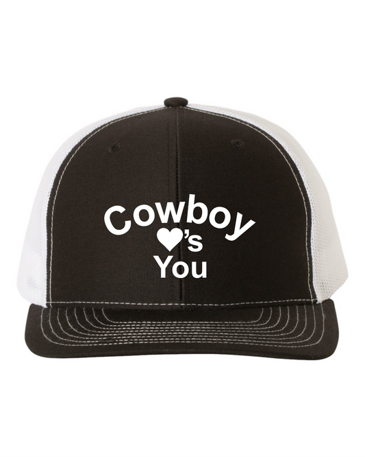 Cowboy Loves You - Embroidered Hat