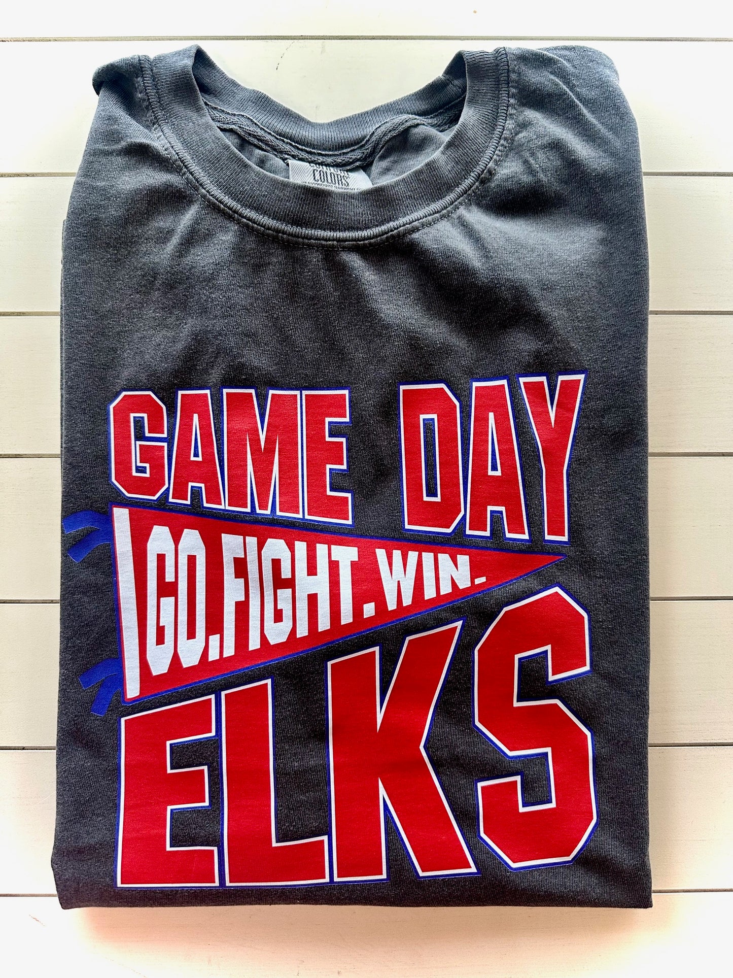 Elkhart Elks Game Day Pennant Spirit Tee