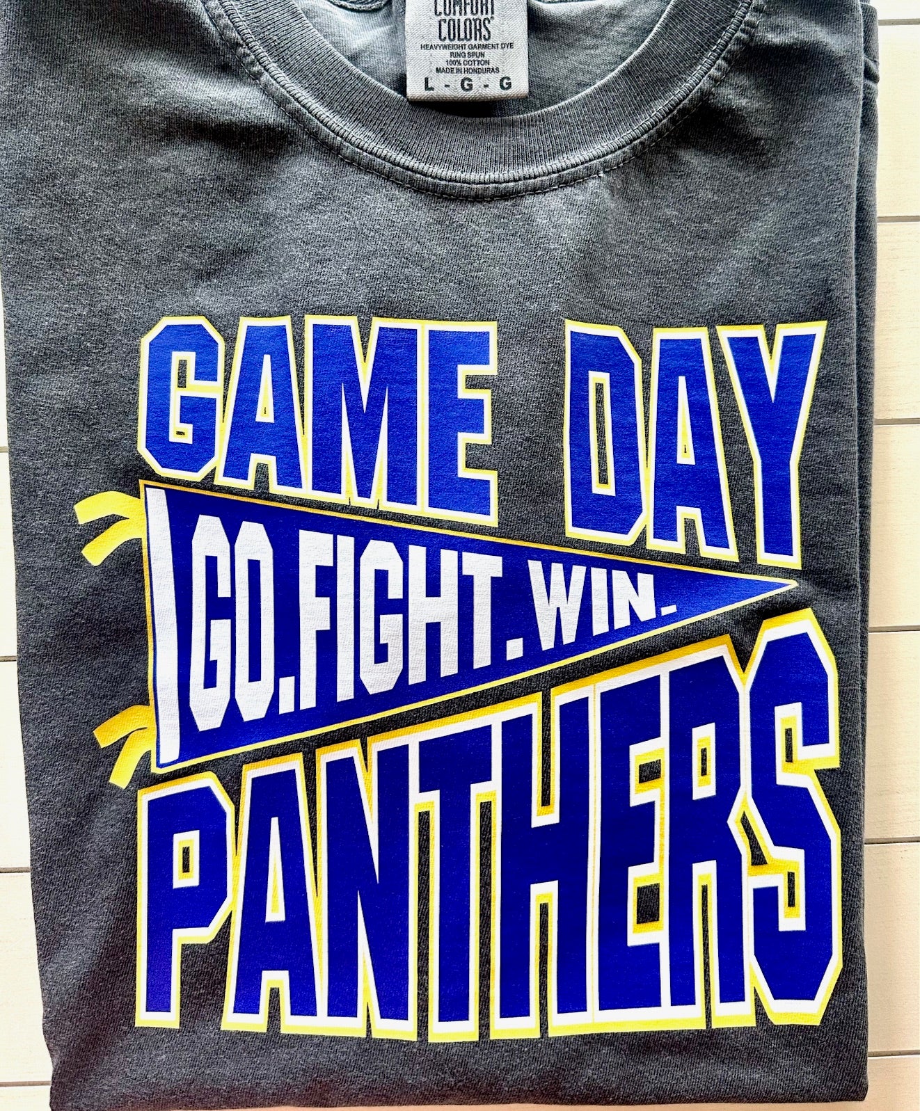 Oakwood Panthers Game Day Pennant Spirit Tee