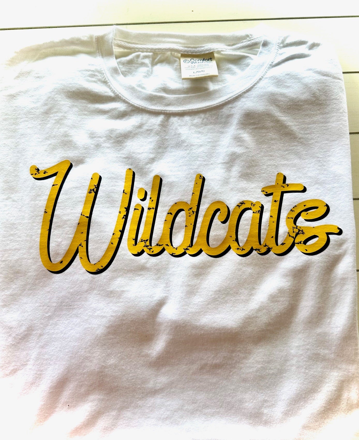 Cayuga Wildcats School Script Spirit Tee