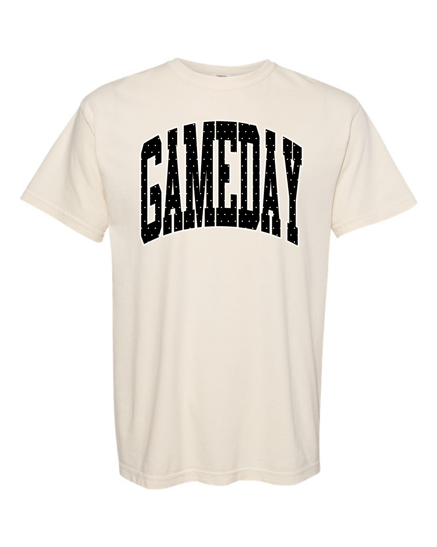 Polka Dot Game Day - Spirit Colors Graphic Tee
