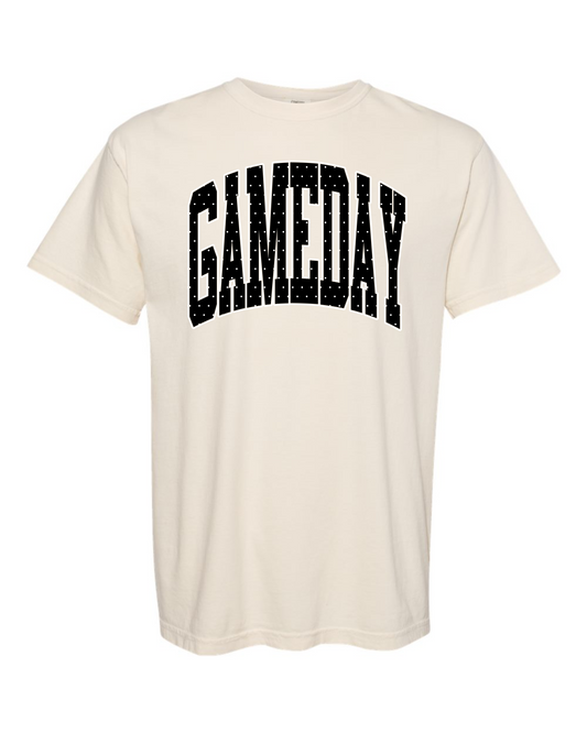 Polka Dot Game Day - Spirit Colors Graphic Tee