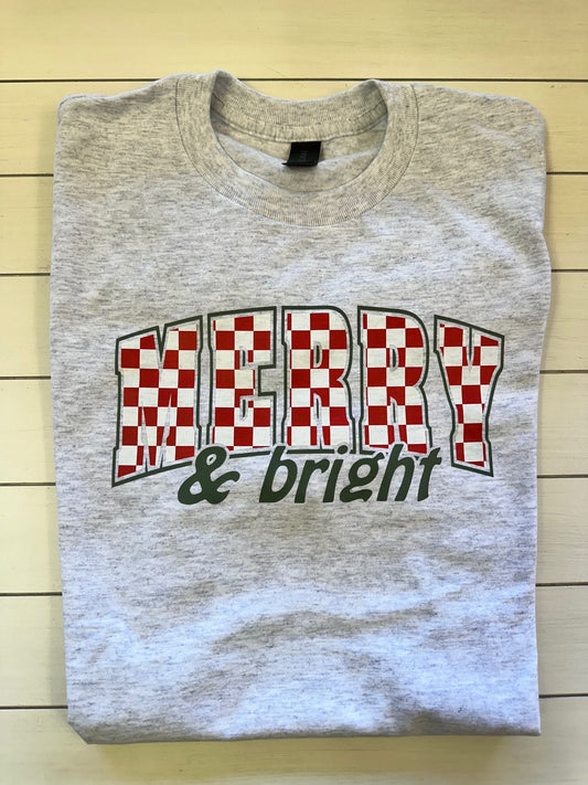 Merry and Bright - Graphic Tee