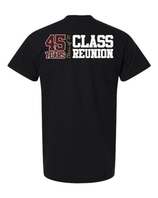 PHS 45th Class Reunion - 1981 (W/Back)
