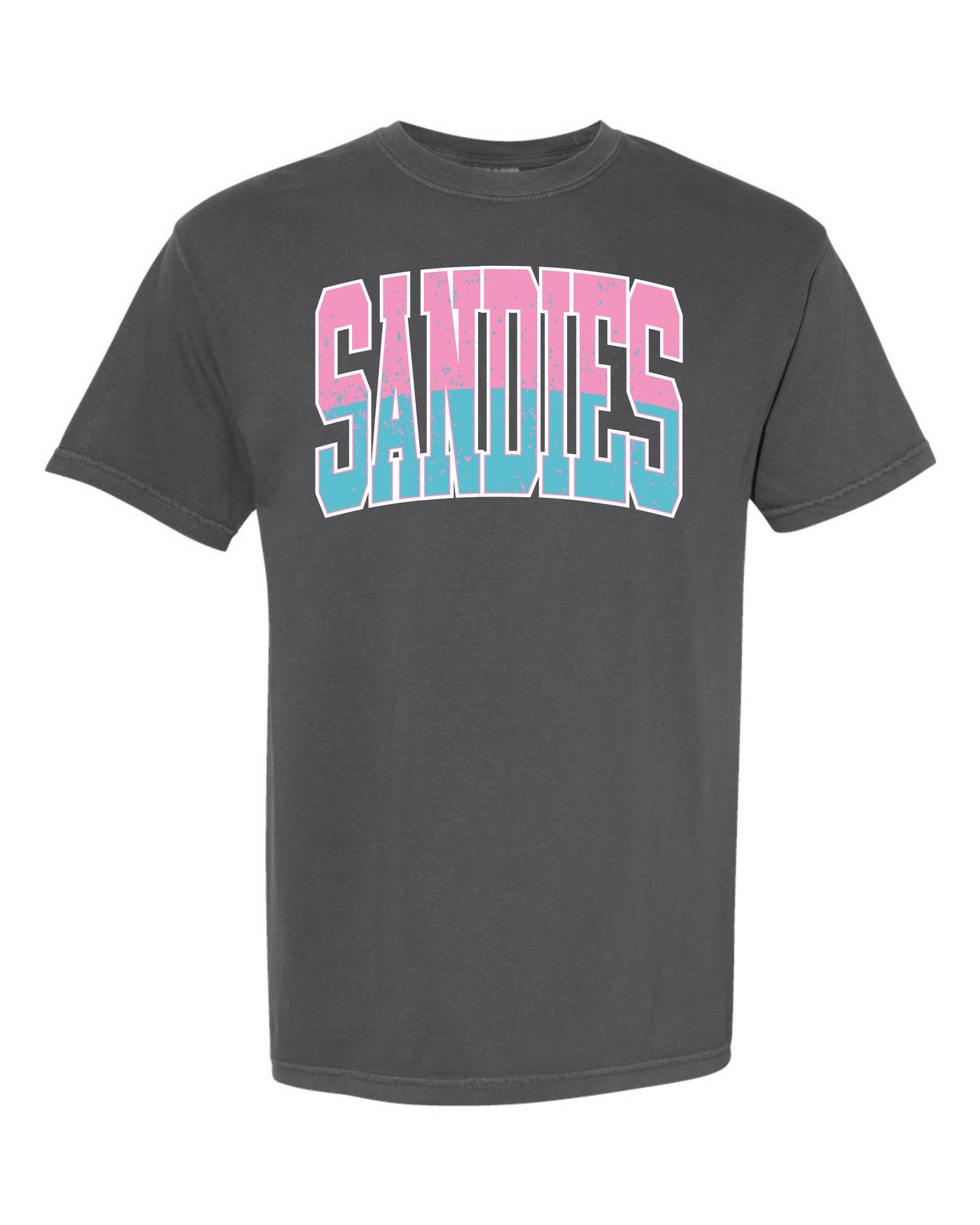 Two Tone Curved Sandies Graphic Tee