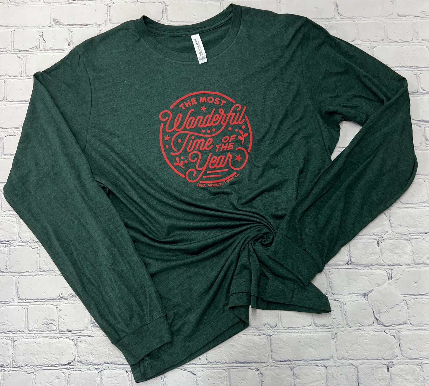 The Most Wonderful Time of the Year Long Sleeve Graphic Tee