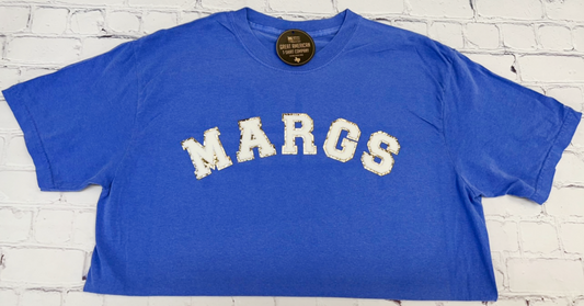 Margs Glitter Patch Graphic Tee